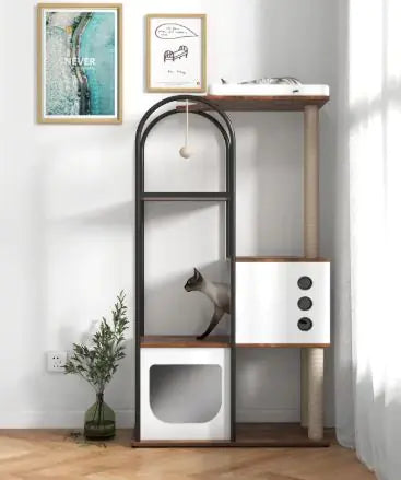 Multi-Level Cat Tree Tower